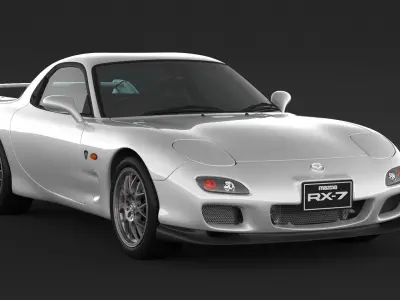 Mazda RX-7 Spirit R 3D model