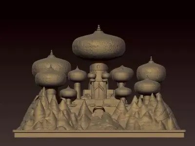 Agrabah City Free 3D model