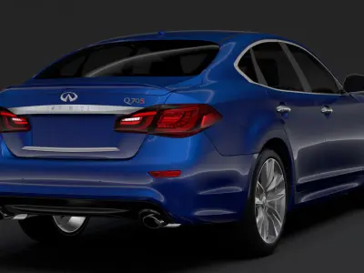 Infinity Q70 S 2018 3D model
