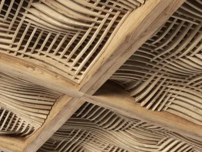 Parametric ceiling cage n1 3D model