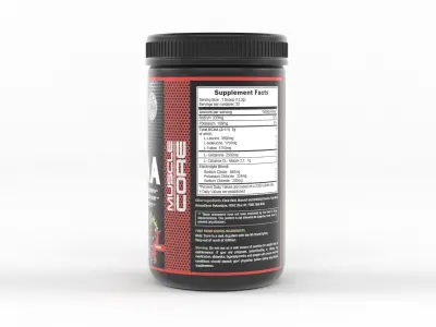 Protein Powder 3D model