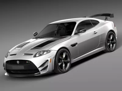 Jaguar XKR-S GT 2014 3D model