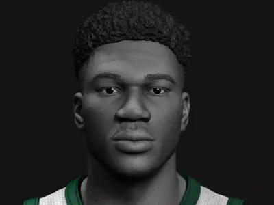 Giannis Antetokounmpo Bust 3D print model