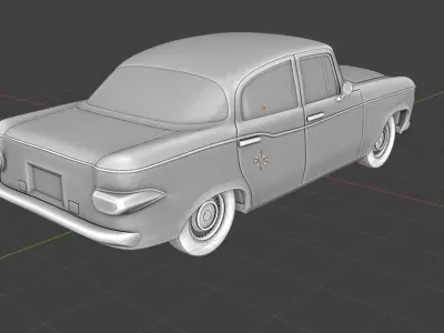 Studebaker Lark 1959 RC 3D Model 3D print model