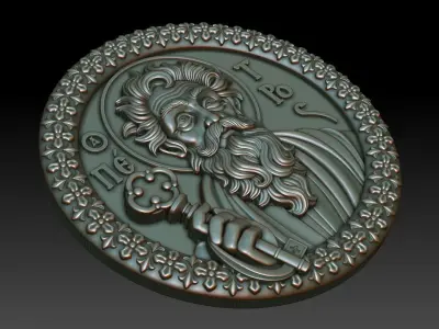 Saint Peter the Apostle 2 3D print model