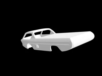 Deora I car 3D print model