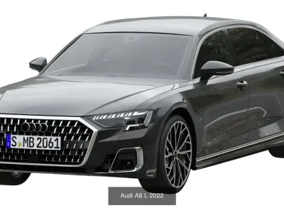 3 cars collection Audi 3D Model Pack