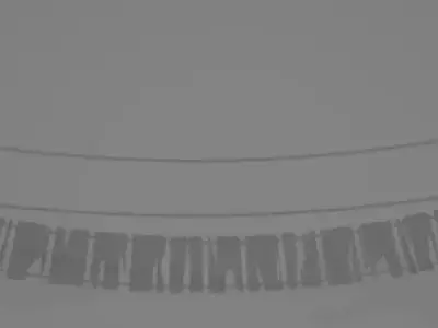 Rope Bridge Free 3D model