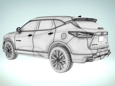 Chevrolet Blazer RS 2019 3D model