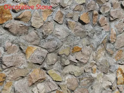 Ultra realistic Decorative Stone  3D model