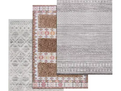 Rug Set 553 3D model