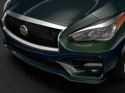 Nissan Fuga Sport 2018 3D model