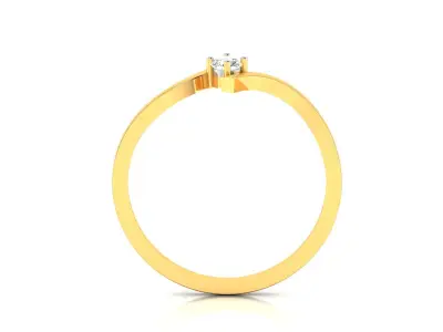 Women Engagement Ring 3dm STL FBX OBJ Render 3D print model purchase