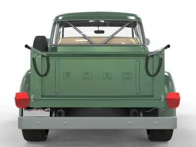 Pick Up 1956 Stock  3D model