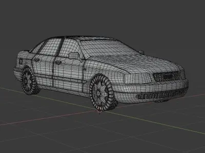 Audi Car Model 3D model