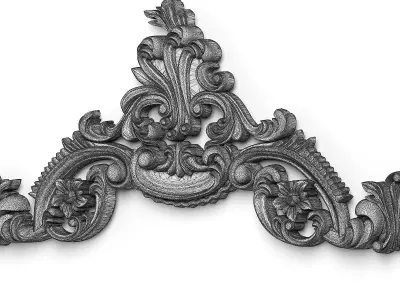 Carved decor 2 3D model