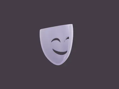 Smile Mask 3D model