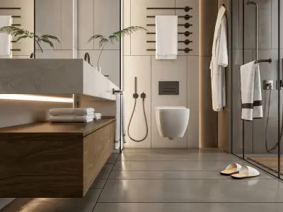 Bathroom 71 3D model