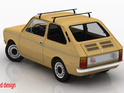seat 133 1979 v2 3D model