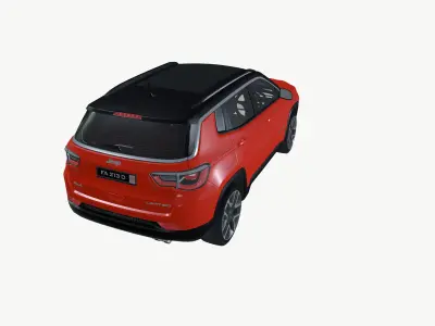 Jeep compass 3D model