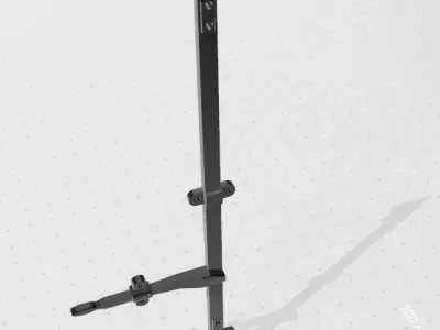 1 Scale  Door Lock Wooden Boxcar Live Steam 3D print model