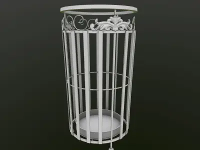Bucket 3D Model circle 3D model purchase