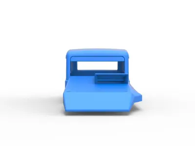 Shell of New Zealand Superstock car Scale 1 to 25 3D print model