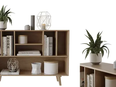 Sideboard - Hubsch Interior 3D model