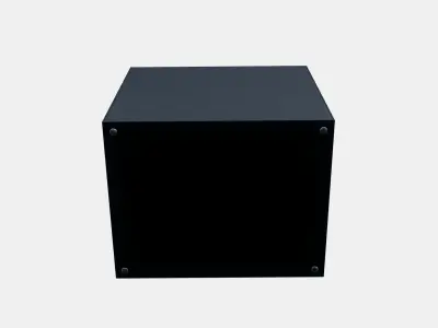 PALLRA Mini chest with 3 drawers Low-poly 3D model