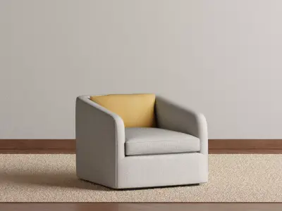 Delaney Armchair 3D model