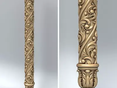 Column 004 3D model