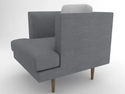 Armchair 3D model buy