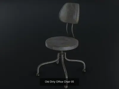 Old Office pack 3D Model Collection