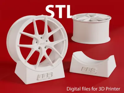 BBS CI-R Rim - 3D Printer 3D model