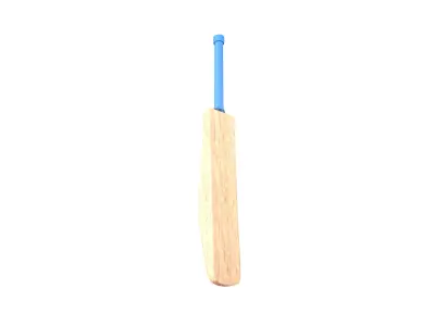 Cricket Bat v1 001 Low-poly 3D model