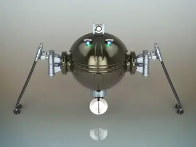Spy robot 3D model