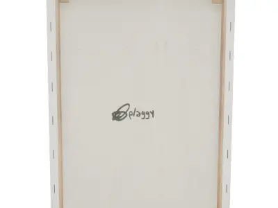 Canvas - Plaggy Bag Low-poly 3D model