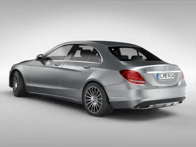 Mercedes Benz C Class 2015 3D model