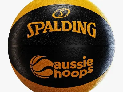 Basketball ball set 005 3D model