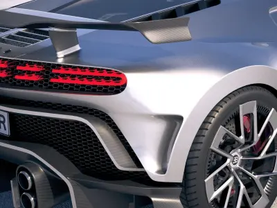 Bugatti Centodieci 2020 3D model