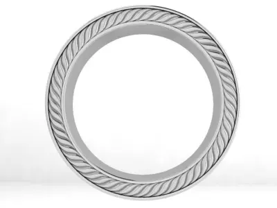 Wedding Band 3798 3D print model