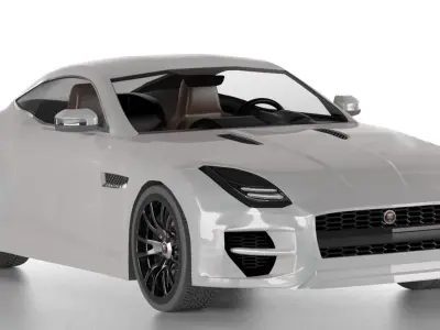 Jaguar F Type Car 3D model