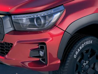 Toyota Hilux Revo Rocco 2018 3D model