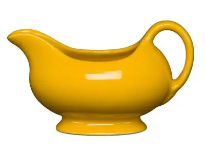 Fiesta Serveware Gravy Boat - 8 Colour 3D model