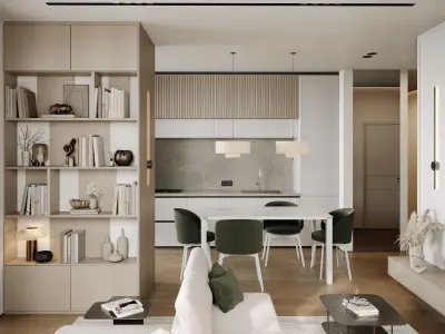 Modern Interior Scene  3ds Max  Corona Unreal Engine 3D model