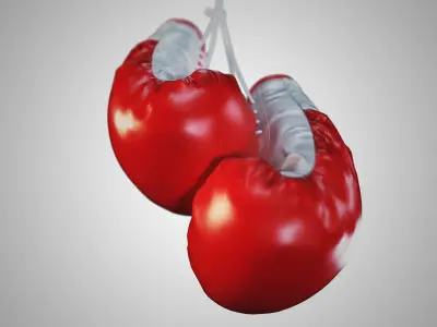 Boxing gloves 3D model