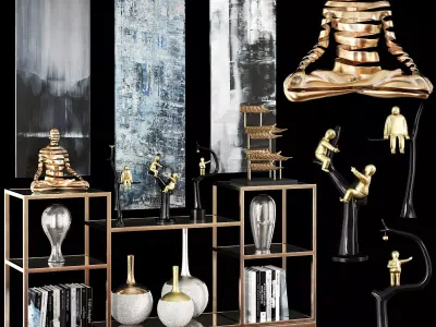 Decor set 48 3D model