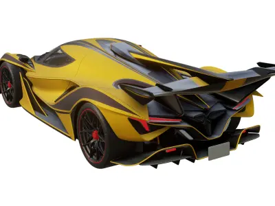 Apollo Intensa Emozione Low-poly 3D model by sinan-alzayde