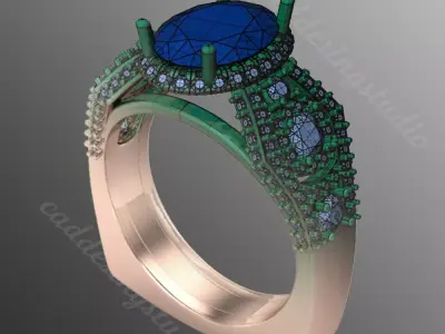 Ring bi127 3D print model