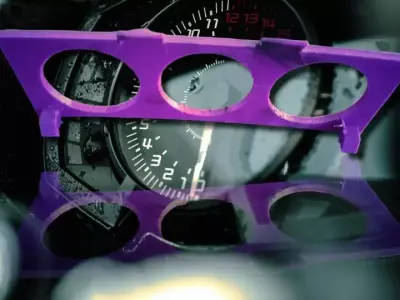 Honda civic gauge cage Free 3D print model